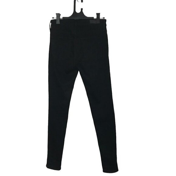 Adriano Goldschmied The  Farrah High-rise Skinny Black Jeans Size 26 - Picture 6 of 10